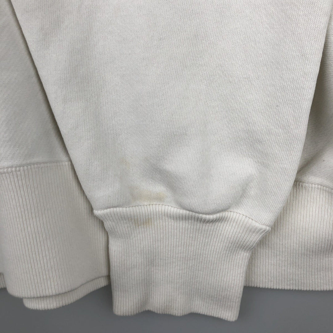 Vintage Majestic Cross Cut College Character Sweatshirt, Made in USA, Men's XL unclear white type Vintage Second Hand