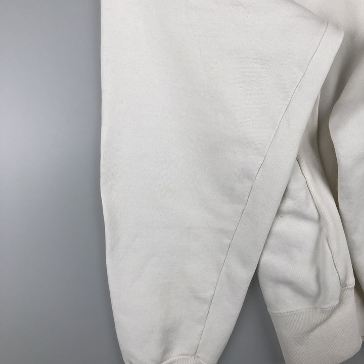 Vintage Majestic Cross Cut College Character Sweatshirt, Made in USA, Men's XL unclear white type Vintage Second Hand