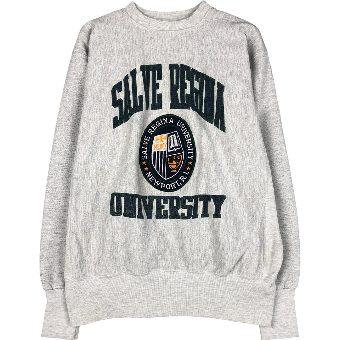 90'S GENUS College Sweatshirt, Made in USA, Men's Size XL, Vintage cotton gray type Vintage Second Hand