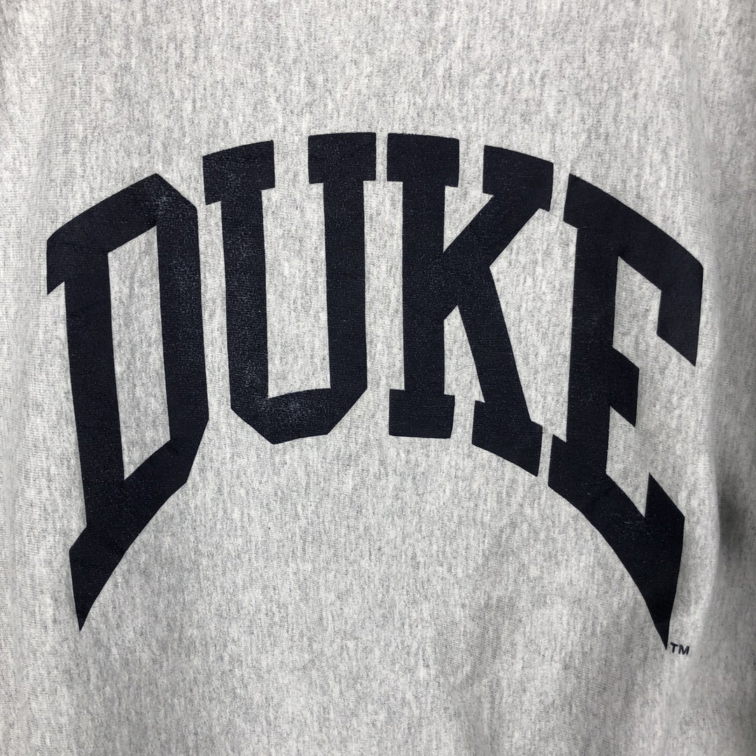 90'S The Cotton Exchange College Sweatshirt, Made in USA, Men's Size L, Vintage cotton gray type Vintage Second Hand