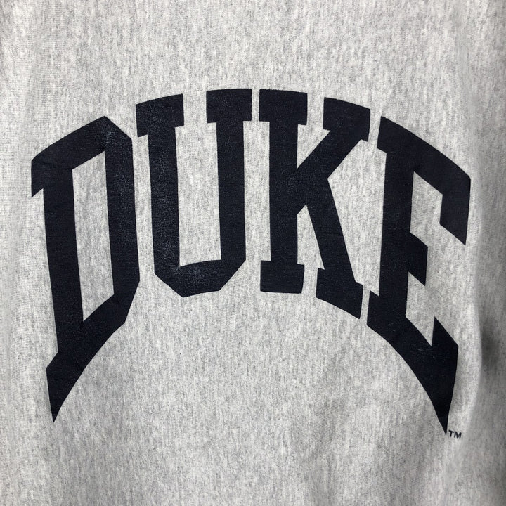 90'S The Cotton Exchange College Sweatshirt, Made in USA, Men's Size L, Vintage cotton gray type Vintage Second Hand