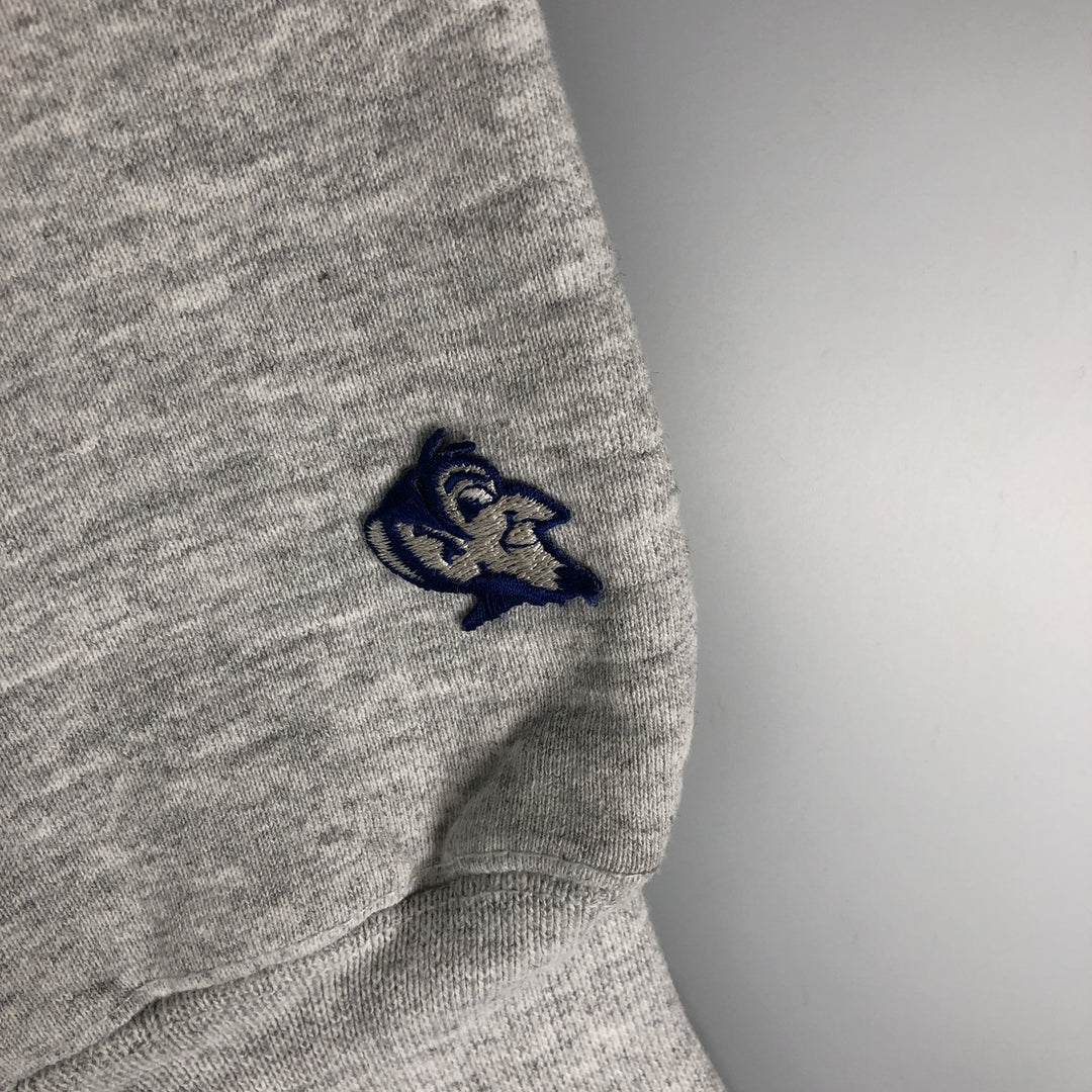 90'S The Cotton Exchange College Sweatshirt, Made in USA, Men's Size L, Vintage cotton gray type Vintage Second Hand