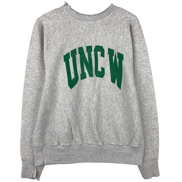 Vintage 90'S SOFFE SUPER SWEATS college sweatshirt. cotton gray type Vintage Second Hand