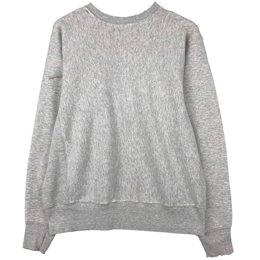Vintage 90'S SOFFE SUPER SWEATS college sweatshirt. cotton gray type Vintage Second Hand