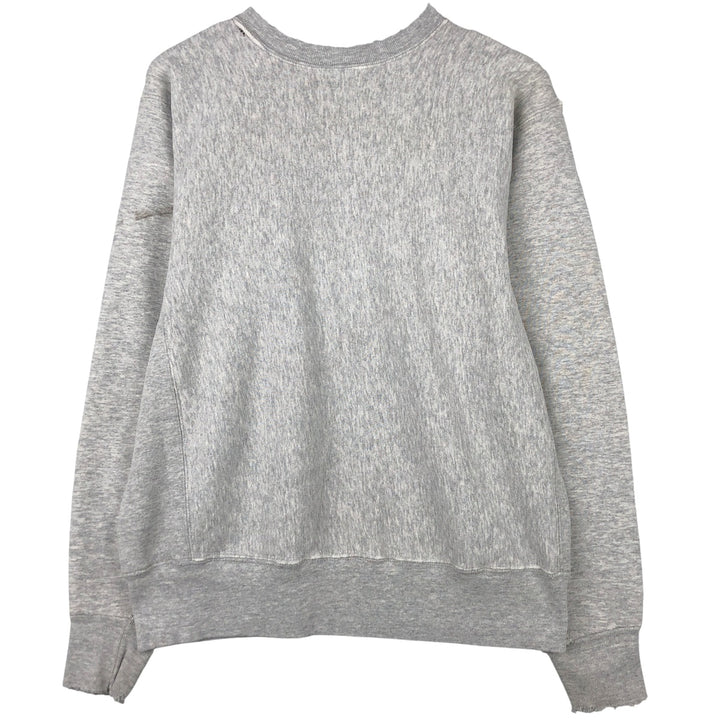 Vintage 90'S SOFFE SUPER SWEATS college sweatshirt. cotton gray type Vintage Second Hand
