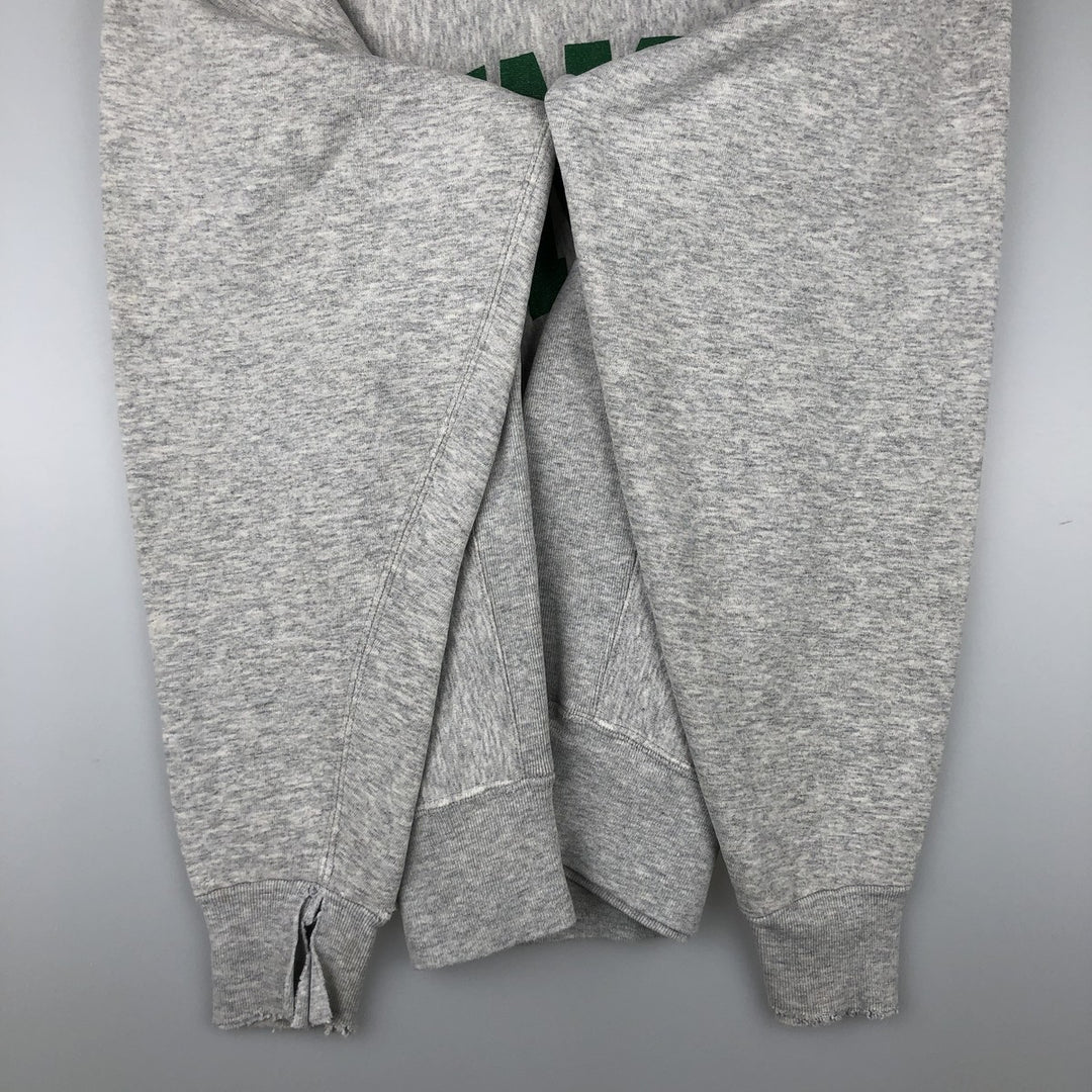 Vintage 90'S SOFFE SUPER SWEATS college sweatshirt. cotton gray type Vintage Second Hand