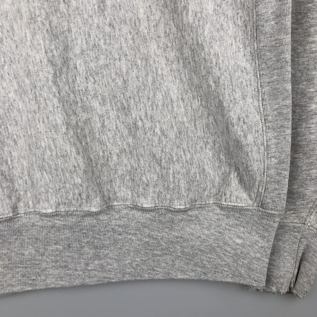 Vintage 90'S SOFFE SUPER SWEATS college sweatshirt. cotton gray type Vintage Second Hand