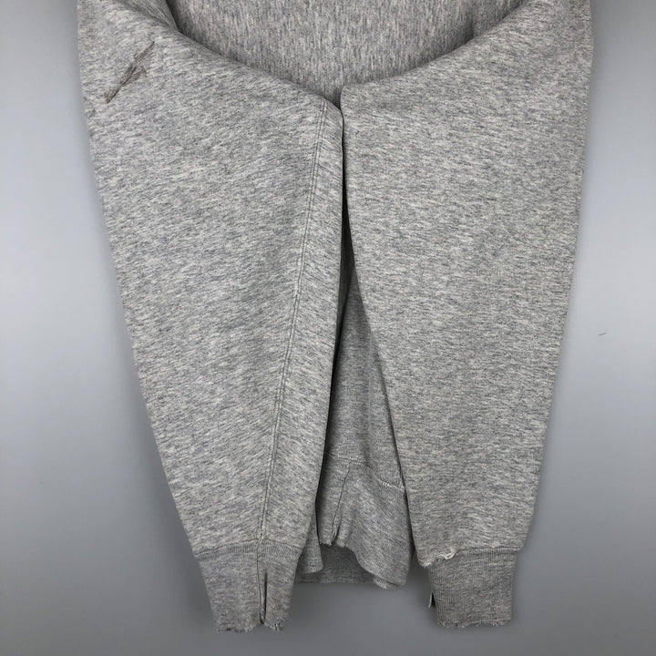 Vintage 90'S SOFFE SUPER SWEATS college sweatshirt. cotton gray type Vintage Second Hand