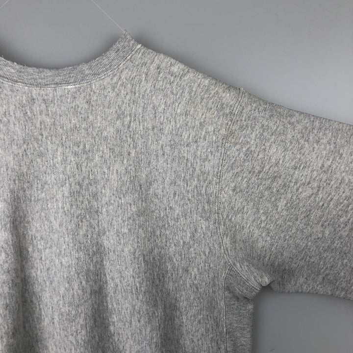 Vintage 90'S SOFFE SUPER SWEATS college sweatshirt. cotton gray type Vintage Second Hand