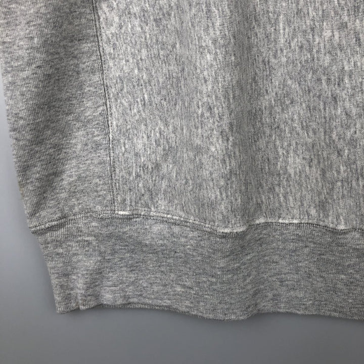 Vintage 90'S SOFFE SUPER SWEATS college sweatshirt. cotton gray type Vintage Second Hand