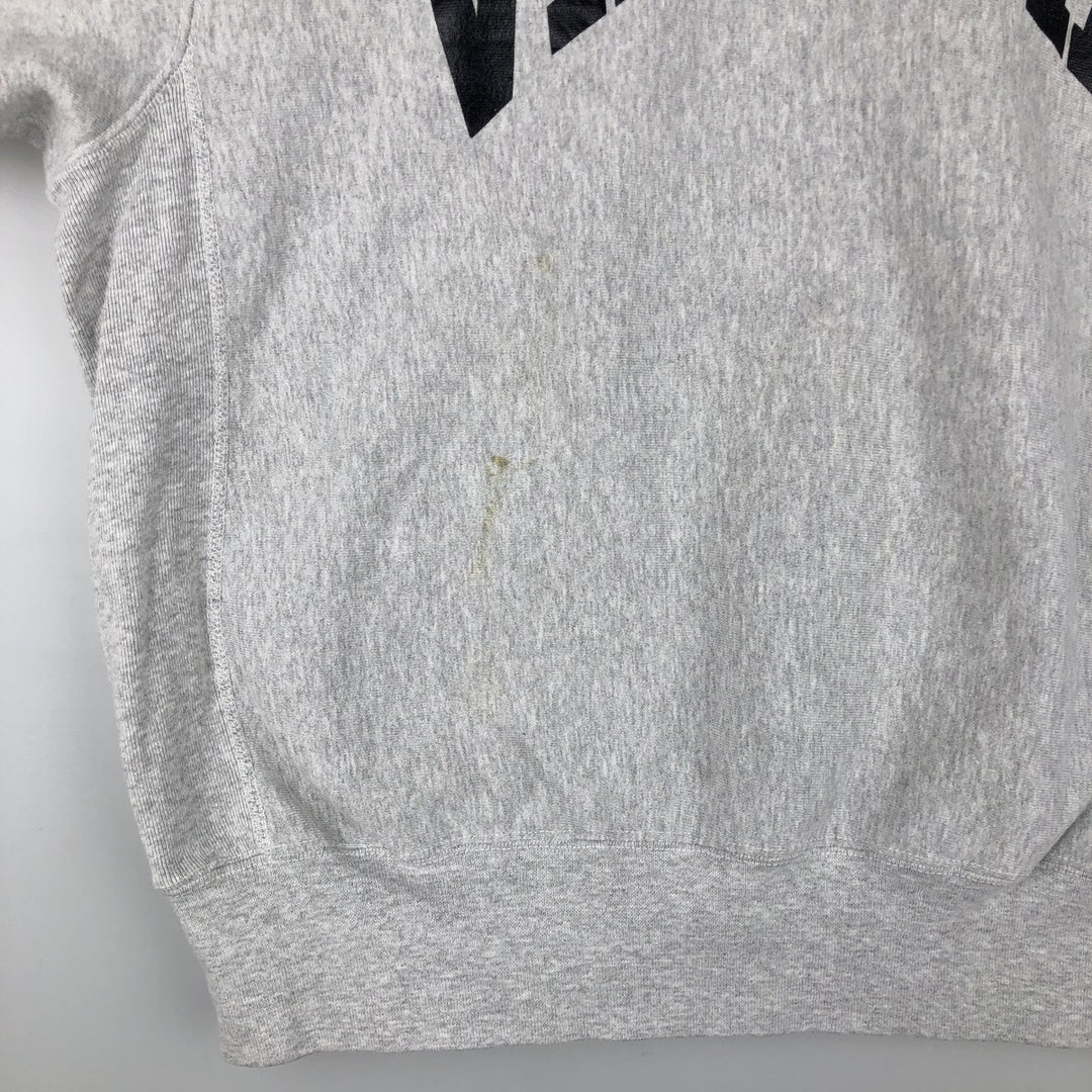 Vintage 90'S Mincers college sweatshirt, made in the USA, size L, men's cotton gray type Vintage Second Hand