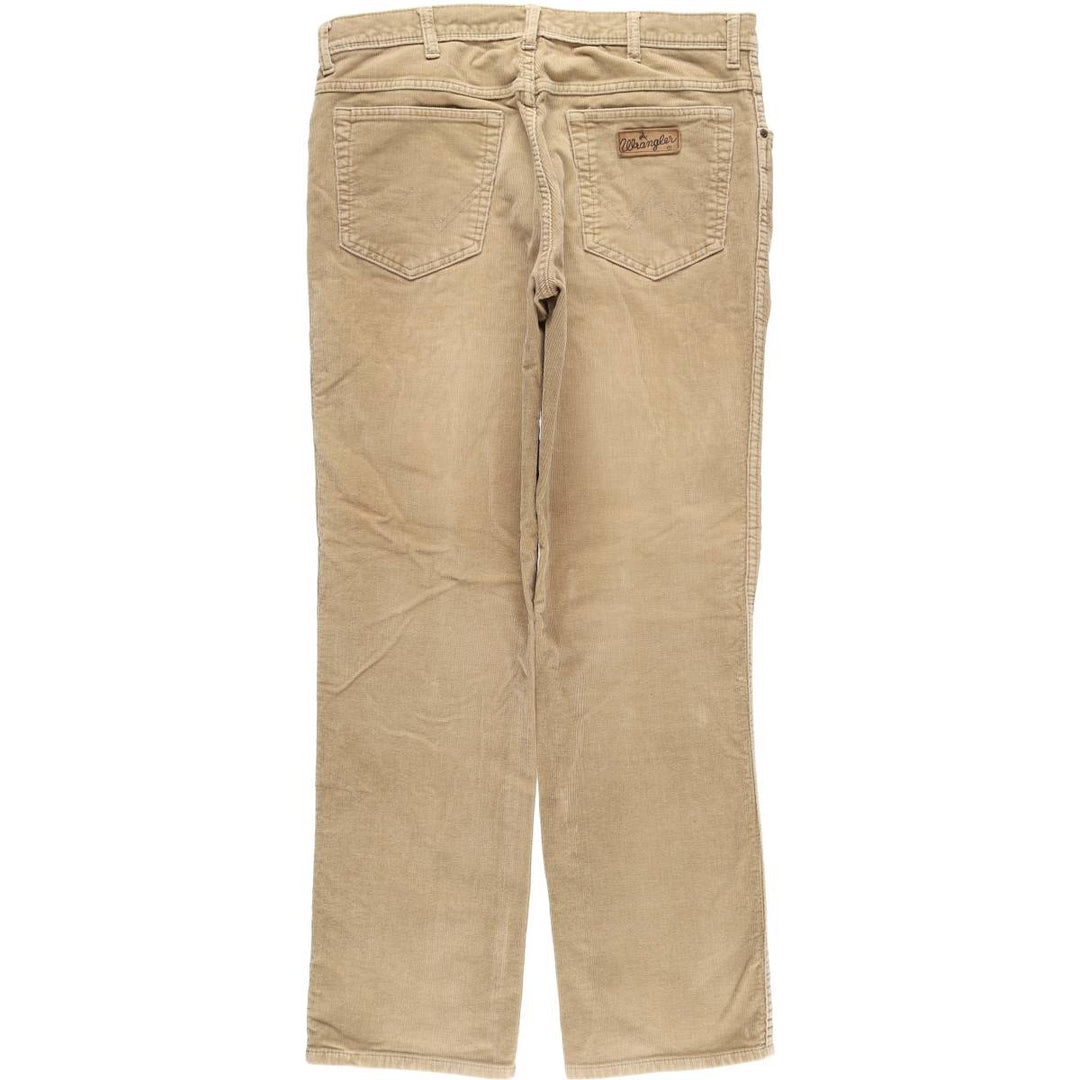 Wrangler Texas Stretch Corduroy Pants, Men's, Size 34 cotton Khaki type Vintage Second Hand