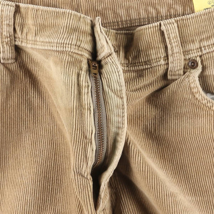 Wrangler Texas Stretch Corduroy Pants, Men's, Size 34 cotton Khaki type Vintage Second Hand