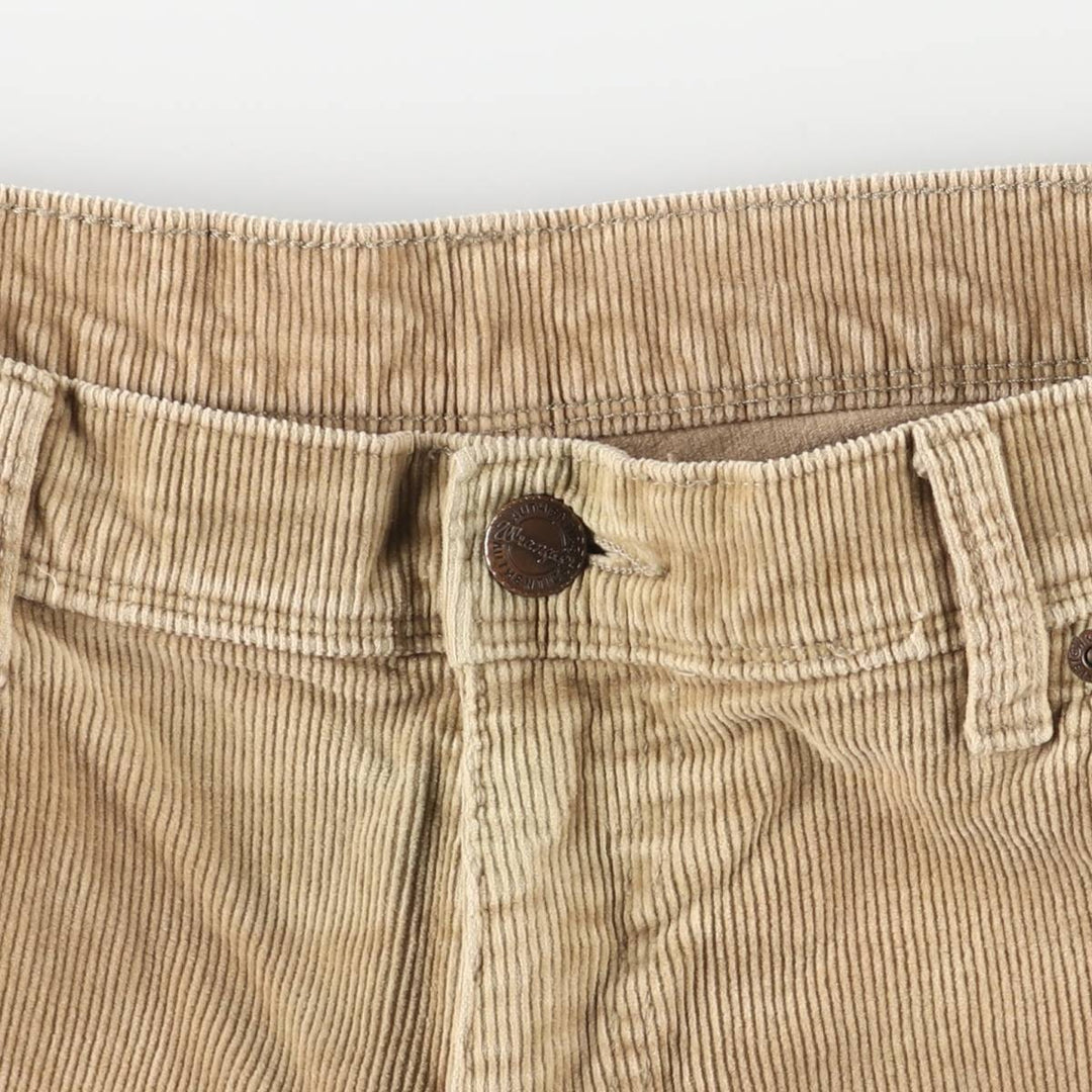 Wrangler Texas Stretch Corduroy Pants, Men's, Size 34 cotton Khaki type Vintage Second Hand