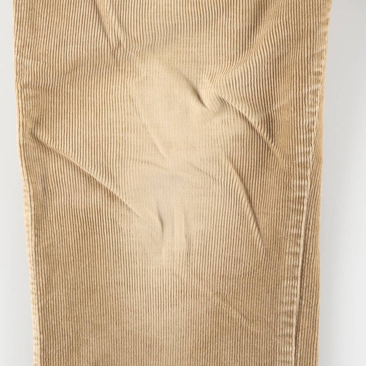 Wrangler Texas Stretch Corduroy Pants, Men's, Size 34 cotton Khaki type Vintage Second Hand