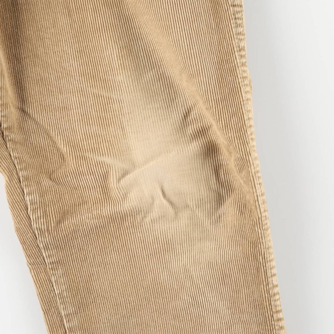 Wrangler Texas Stretch Corduroy Pants, Men's, Size 34 cotton Khaki type Vintage Second Hand
