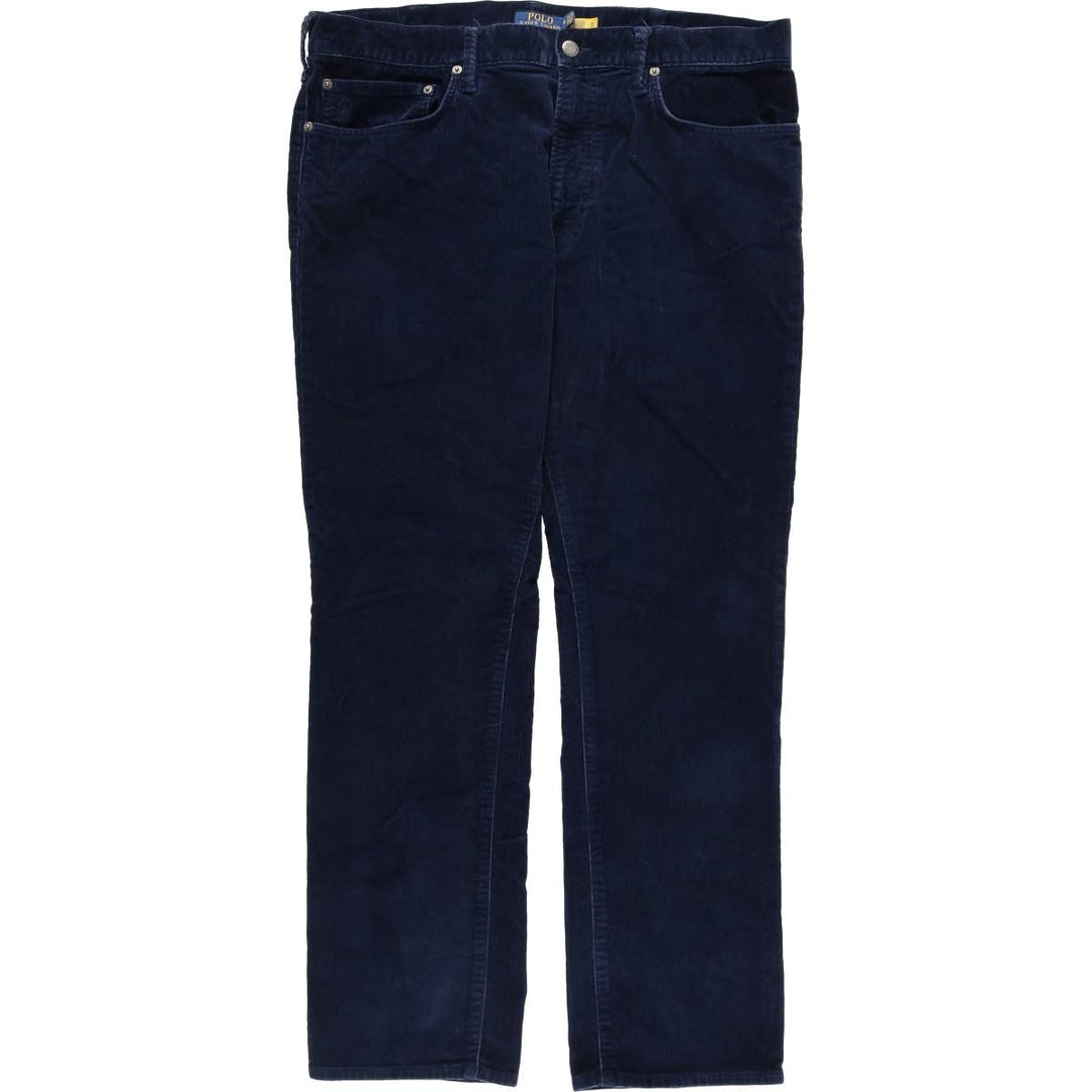 Ralph Lauren POLO by Ralph Lauren Corduroy Pants Men's W36 cotton navy blue type Vintage Second Hand