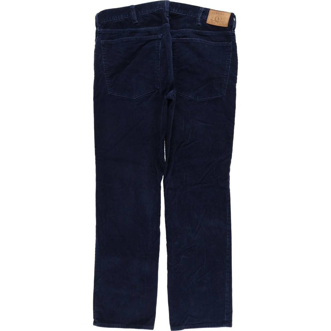 Ralph Lauren POLO by Ralph Lauren Corduroy Pants Men's W36 cotton navy blue type Vintage Second Hand