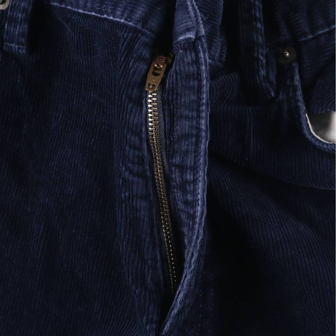 Ralph Lauren POLO by Ralph Lauren Corduroy Pants Men's W36 cotton navy blue type Vintage Second Hand