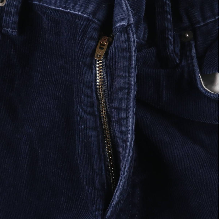 Ralph Lauren POLO by Ralph Lauren Corduroy Pants Men's W36 cotton navy blue type Vintage Second Hand