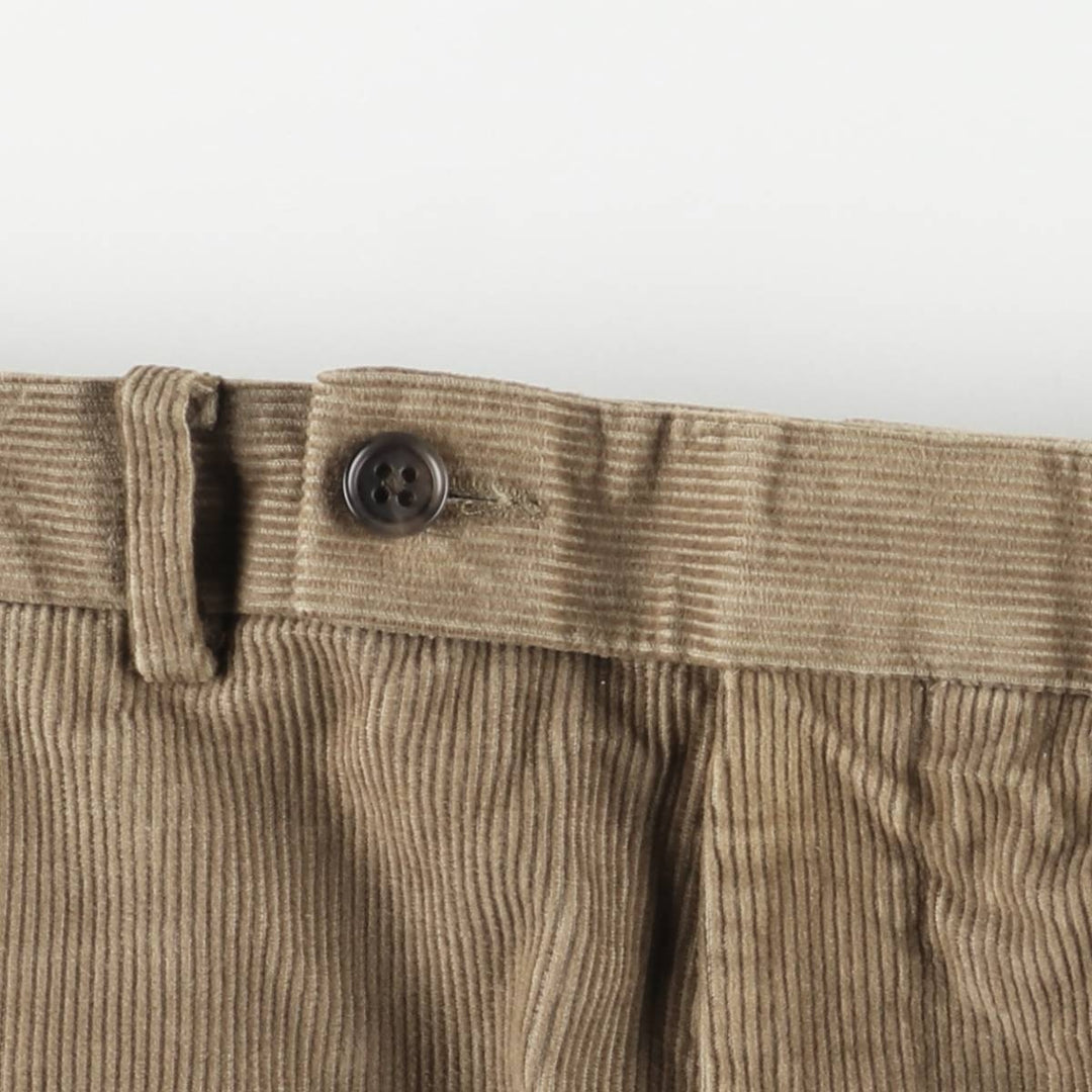 Ralph Lauren LAUREN Lauren Corduroy Pants Men's W34 equivalent cotton Khaki type Vintage Second Hand