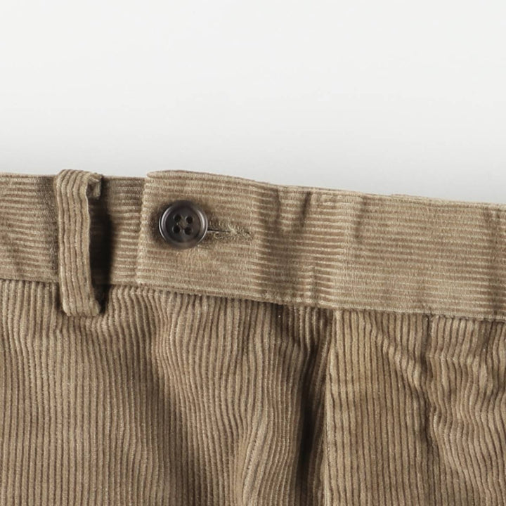 Ralph Lauren LAUREN Lauren Corduroy Pants Men's W34 equivalent cotton Khaki type Vintage Second Hand