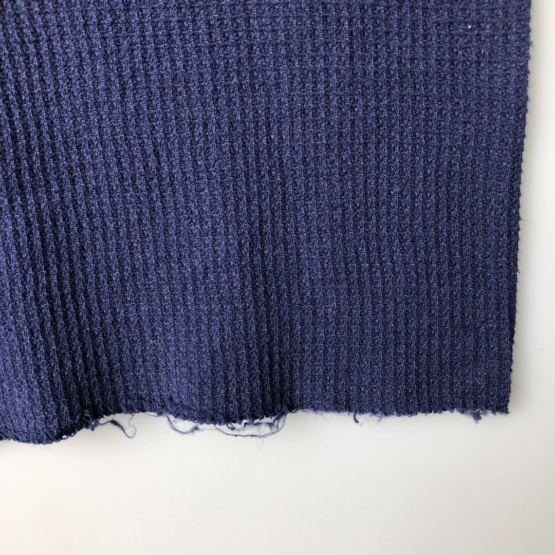 Vintage 1990'S LONG JOHNS thermal long T-shirt, made in the USA, size L, men's cotton navy blue type Vintage Second Hand