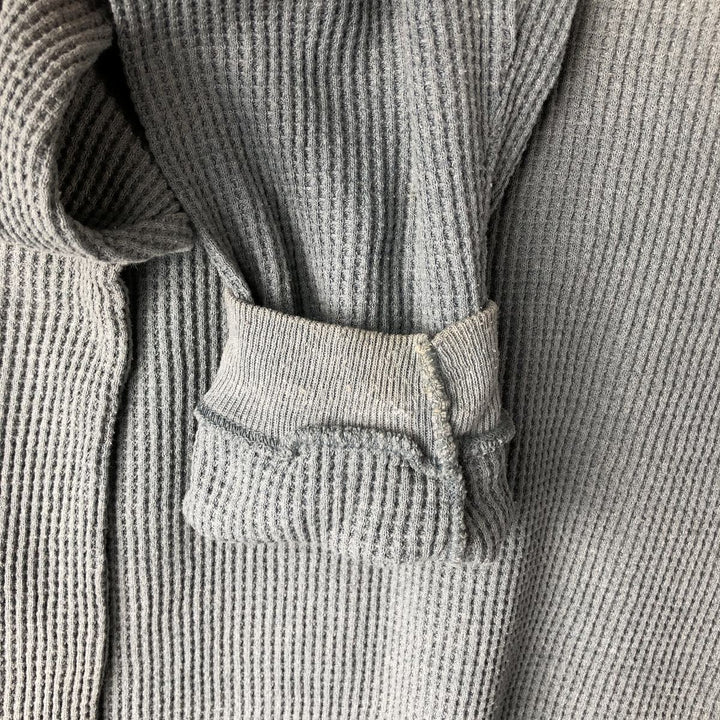 Harley-Davidson Thermal T-Shirt, Waffle, Men's Size L polyester gray type Vintage Second Hand