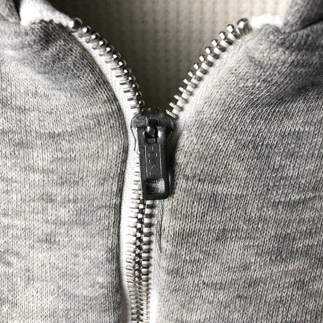 90'S Vintage THE King Size Co. Full-Zip Hoodie, Men's XXL cotton gray type Vintage Second Hand