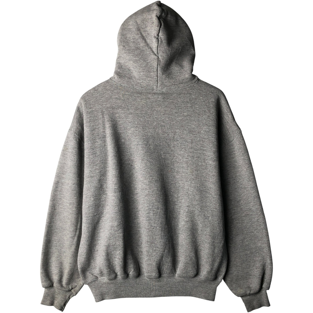 Vintage 90'S Russell Athletic full-zip sweatshirt, size L, men's polyester gray type Vintage Second Hand