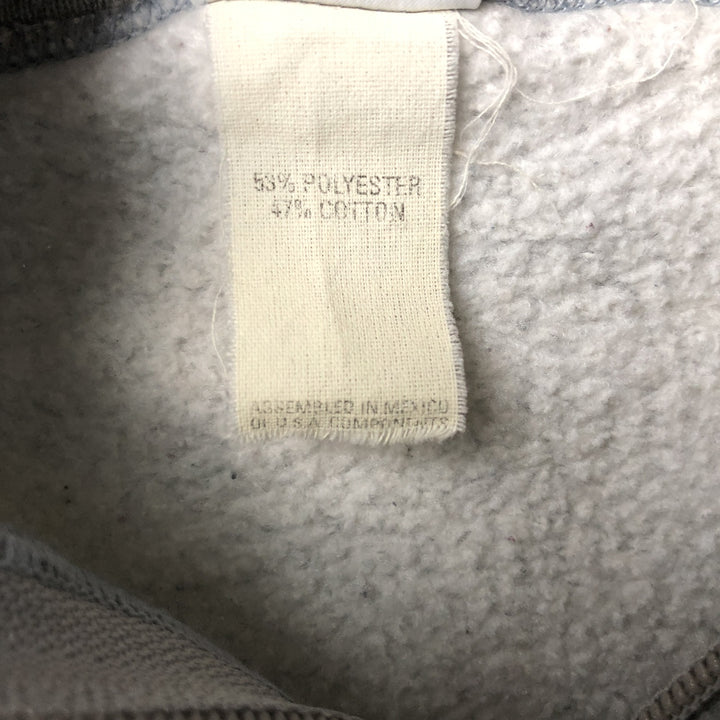 Vintage 90'S Russell Athletic full-zip sweatshirt, size L, men's polyester gray type Vintage Second Hand