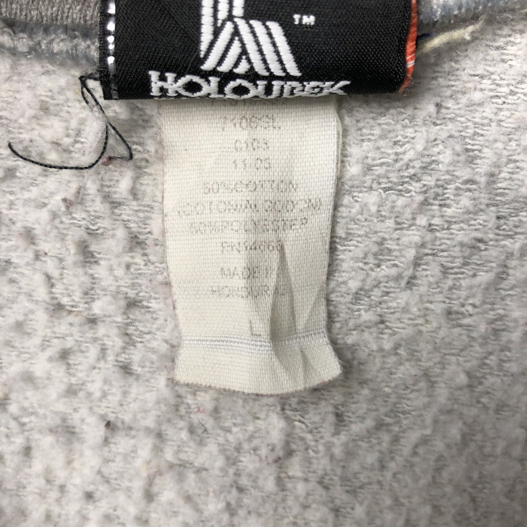 2000'S Harley-Davidson Eagle Pattern Tribal Full-Zip Hoodie, Men's Size L cotton gray type Vintage Second Hand