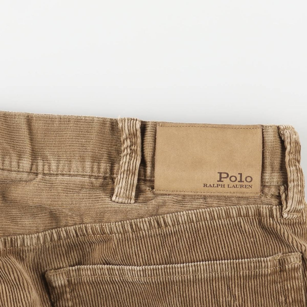 Ralph Lauren POLO by Ralph Lauren Corduroy Pants Men's W37 cotton Khaki type Vintage Second Hand