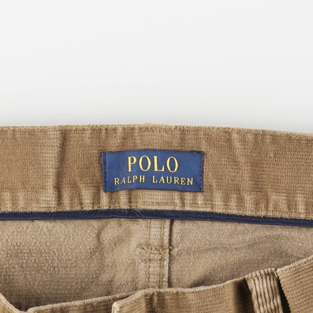 Ralph Lauren POLO by Ralph Lauren Corduroy Pants Men's W37 cotton Khaki type Vintage Second Hand