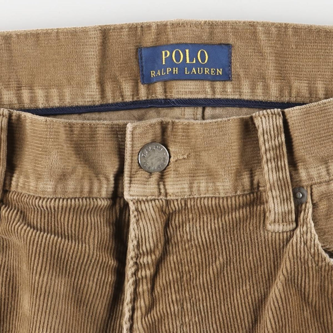 Ralph Lauren POLO by Ralph Lauren Corduroy Pants Men's W37 cotton Khaki type Vintage Second Hand