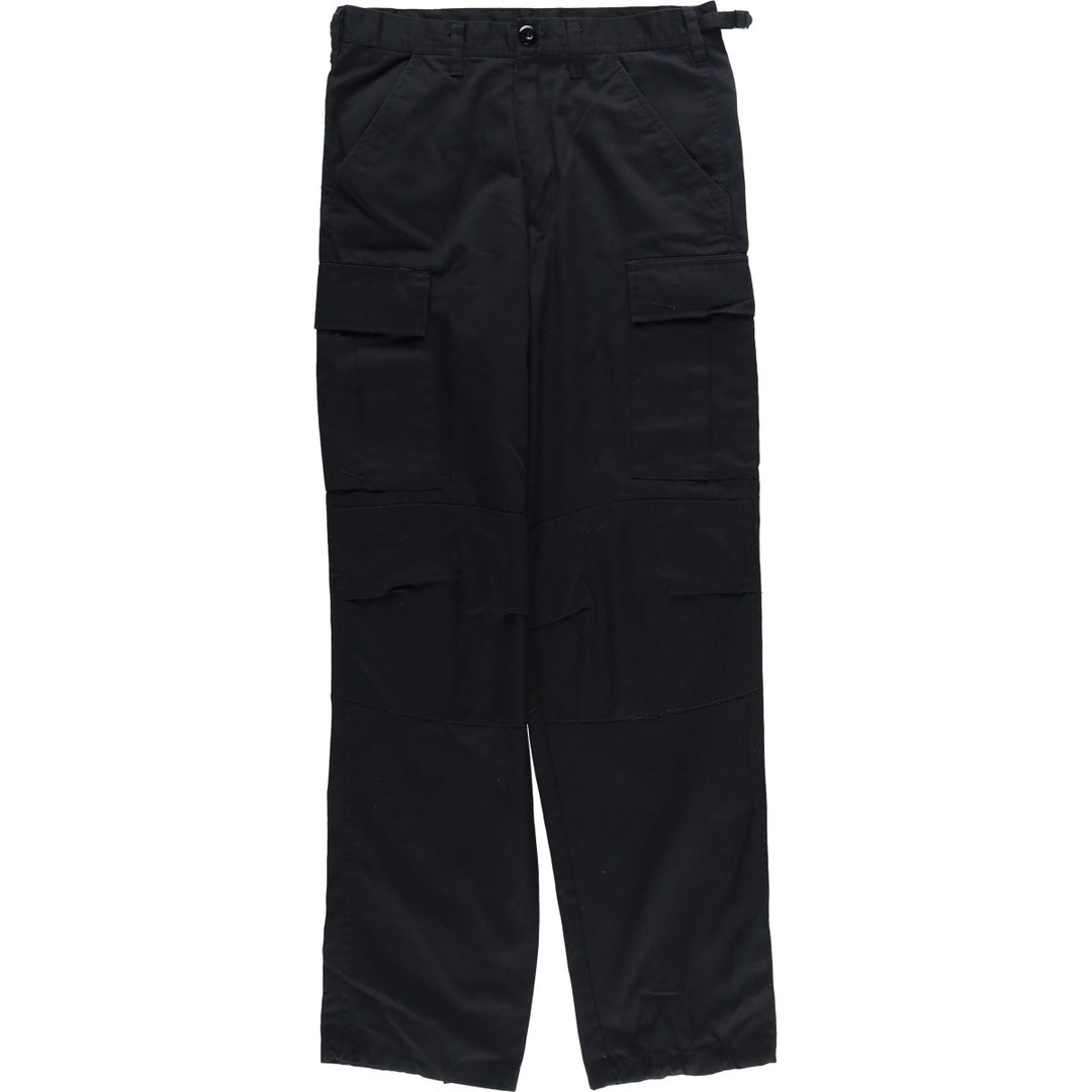 Civilian Military Cargo Pants, Small-Regular, Women's Size L (W30) cotton black type Vintage Second Hand