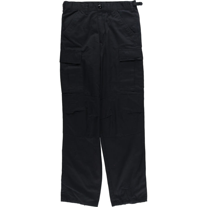 Civilian Military Cargo Pants, Small-Regular, Women's Size L (W30) cotton black type Vintage Second Hand