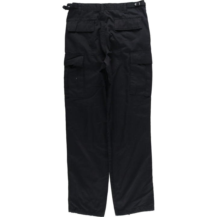 Civilian Military Cargo Pants, Small-Regular, Women's Size L (W30) cotton black type Vintage Second Hand