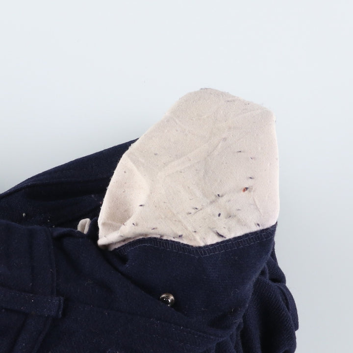 his vintage wool tapered pants, made in Italy, women's size M (w26). others navy blue type Vintage Second Hand