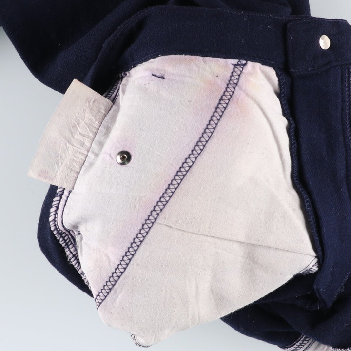 his vintage wool tapered pants, made in Italy, women's size M (w26). others navy blue type Vintage Second Hand