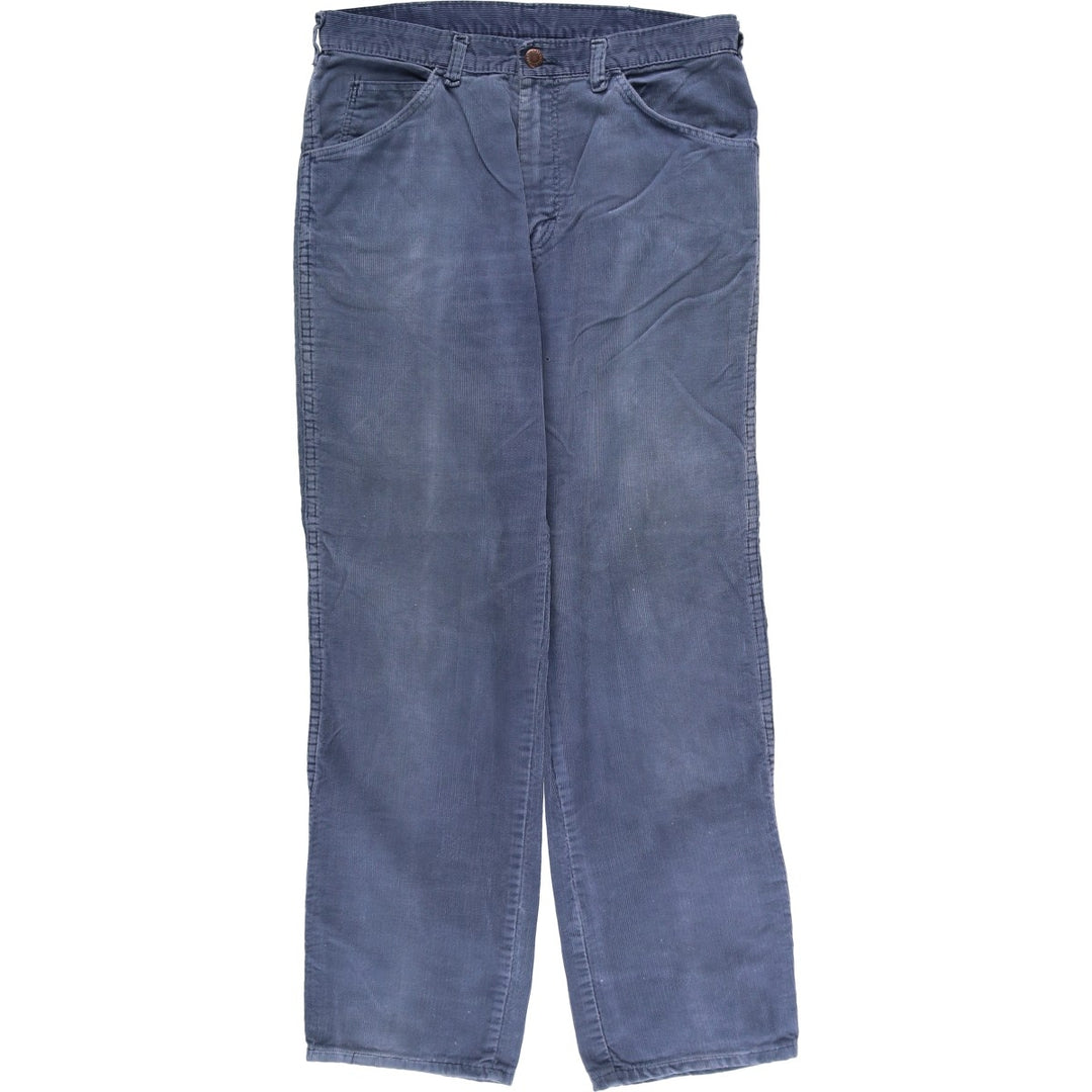 Dickies Branders Men's Vintage Corduroy Pants, Size W31 cotton Navy blue Vintage Second Hand