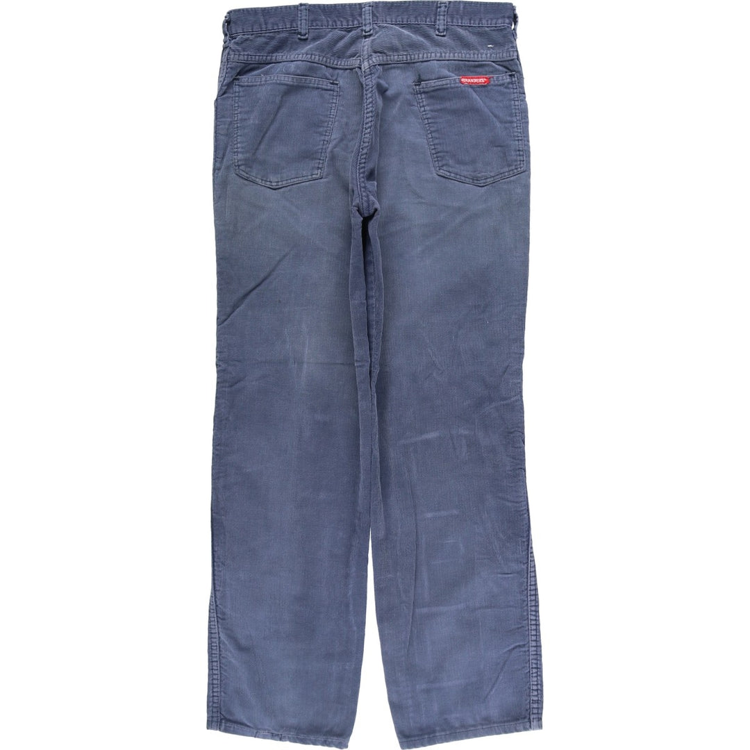 Dickies Branders Men's Vintage Corduroy Pants, Size W31 cotton Navy blue Vintage Second Hand