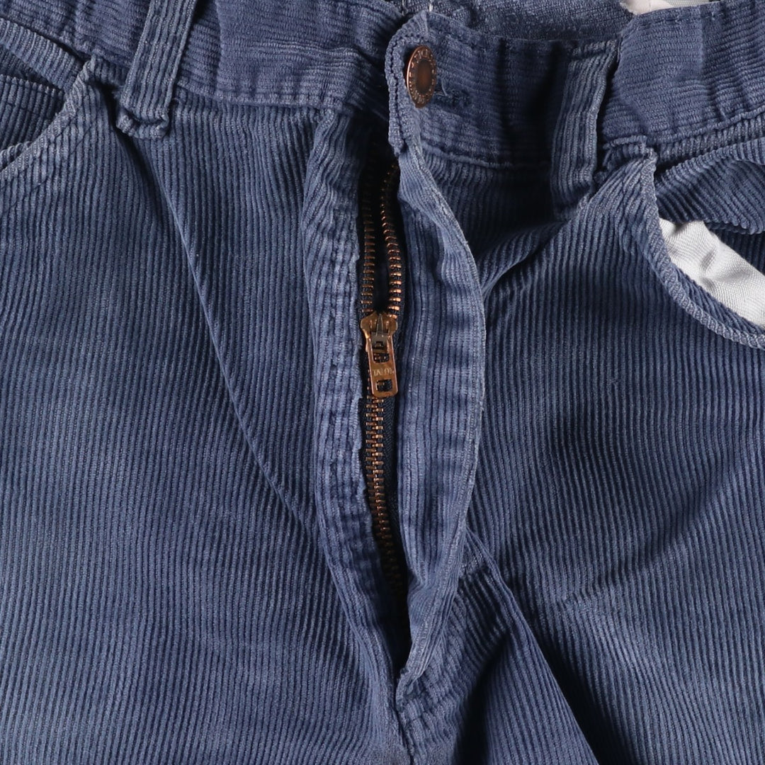 Dickies Branders Men's Vintage Corduroy Pants, Size W31 cotton Navy blue Vintage Second Hand