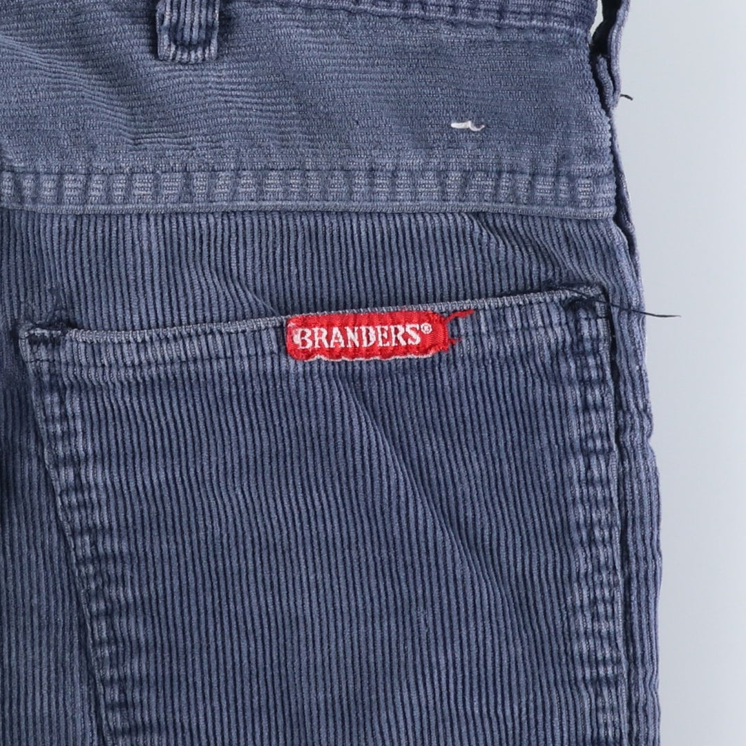Dickies Branders Men's Vintage Corduroy Pants, Size W31 cotton Navy blue Vintage Second Hand