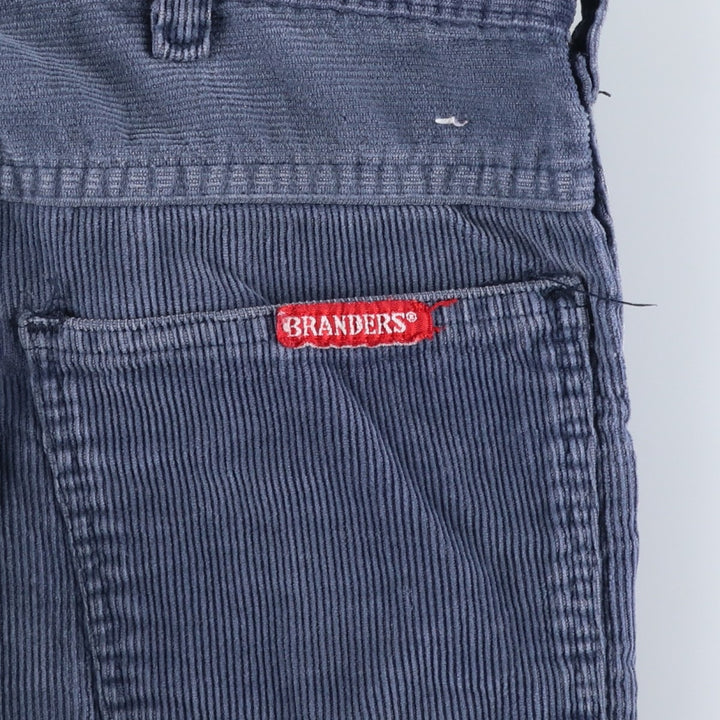 Dickies Branders Men's Vintage Corduroy Pants, Size W31 cotton Navy blue Vintage Second Hand