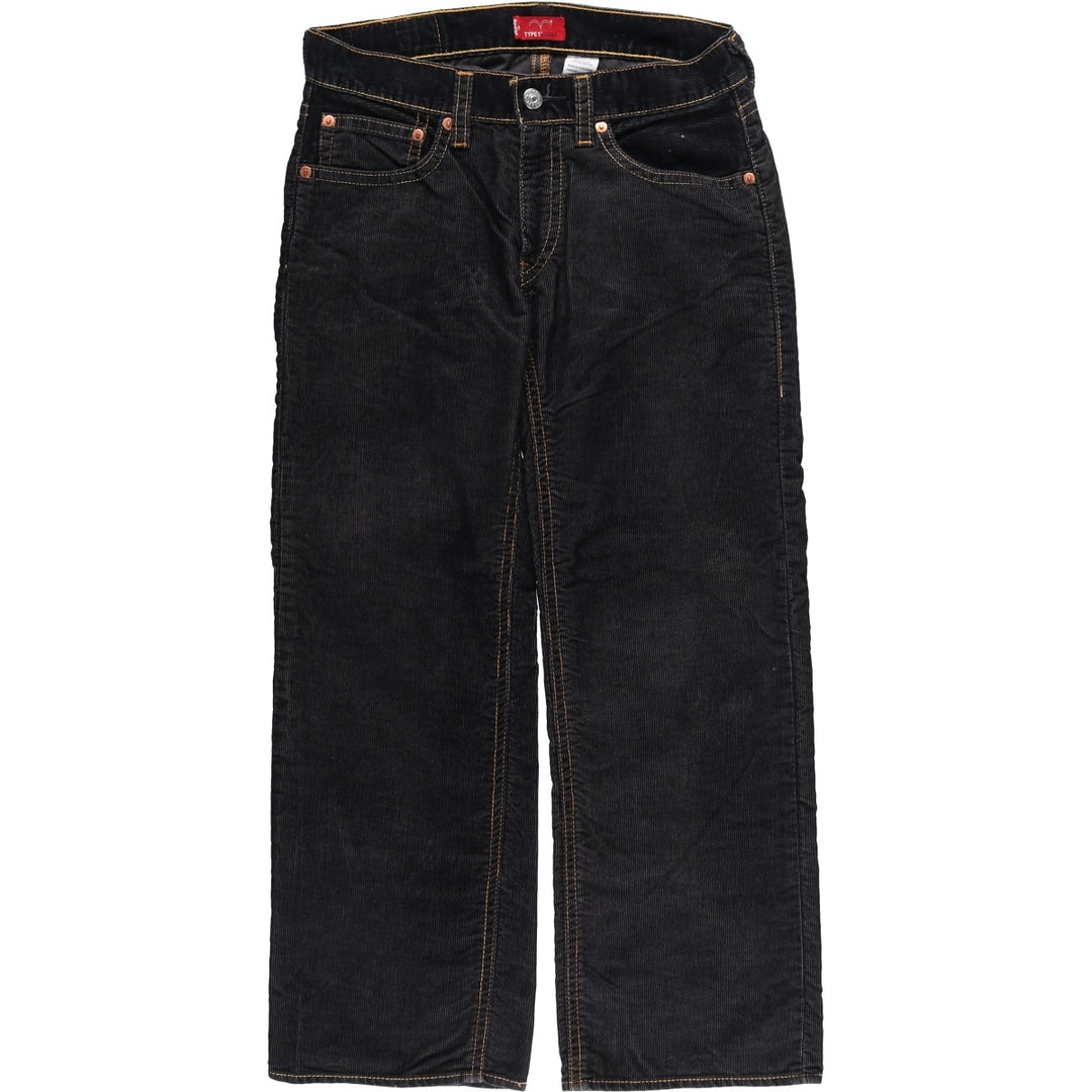 Vintage Levi's Type 1 Corduroy Pants, Men's Size 34 (approx.) cotton black type Vintage Second Hand