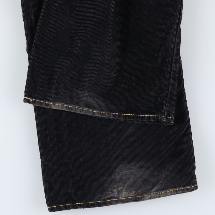 Vintage Levi's Type 1 Corduroy Pants, Men's Size 34 (approx.) cotton black type Vintage Second Hand