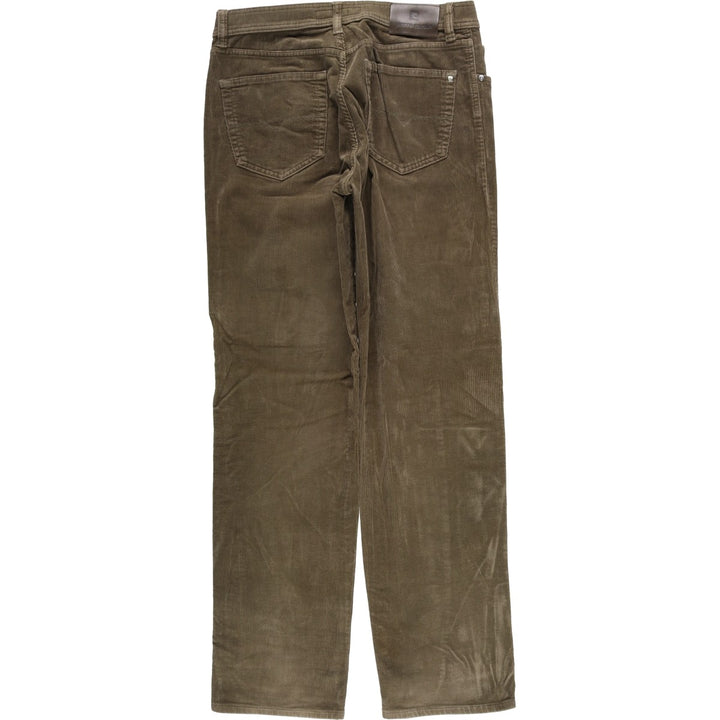Pierre Cardin DIJON corduroy pants for men, size W32 cotton Khaki type beige Vintage Second Hand