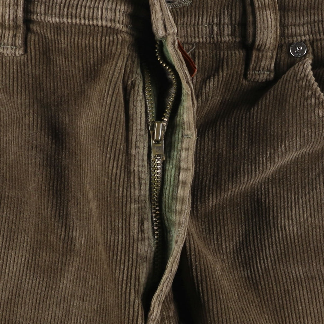 Pierre Cardin DIJON corduroy pants for men, size W32 cotton Khaki type beige Vintage Second Hand