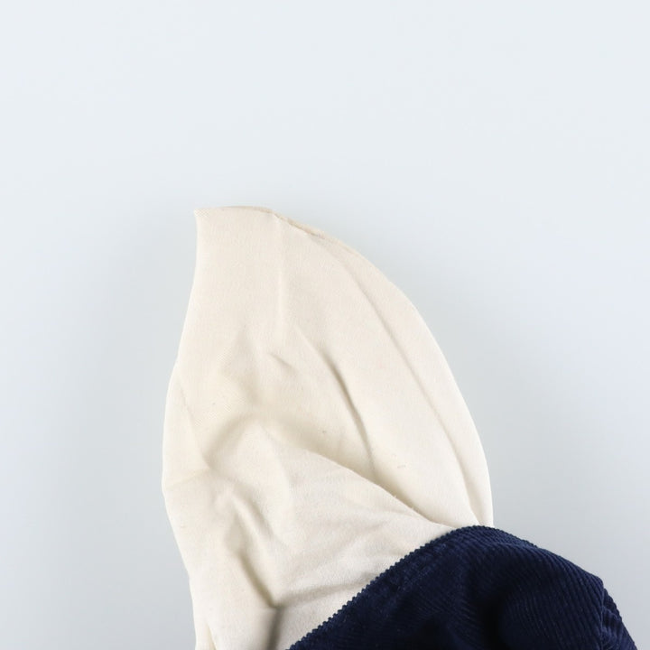 Vintage Flare-Cut Corduroy Pants, Men's Size W33 unclear navy blue type Vintage Second Hand